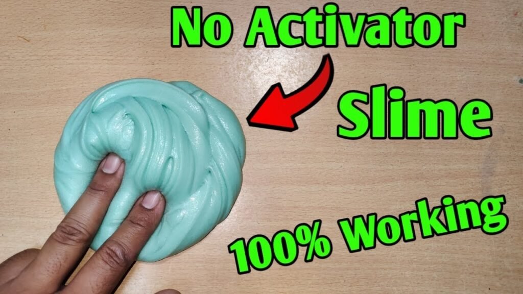 How to Make Slime Without Activator